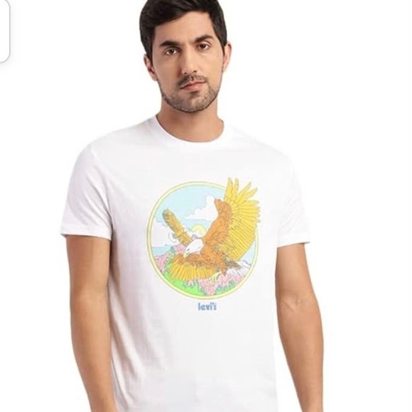 Levi’s mens bald eagle T-shirt nwt - Picture 3 of 10